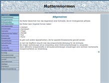 Tablet Screenshot of muttern-normen.de
